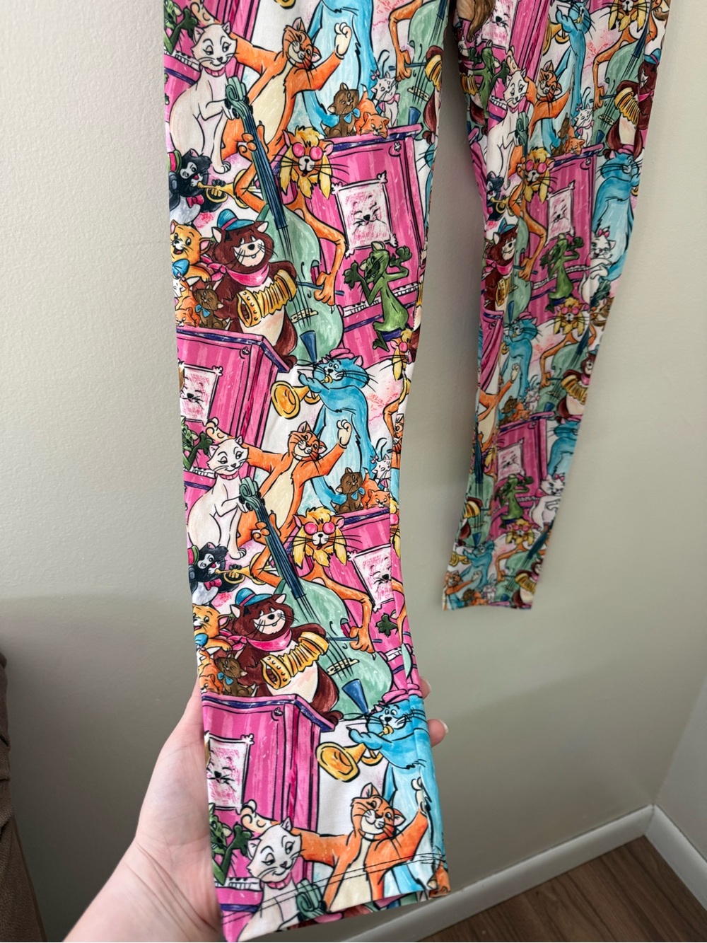 Disney Aristocat Leggings Buttery Soft Size TC (Tall & Curvy: 12-18) NWOT - Picture 5 of 11